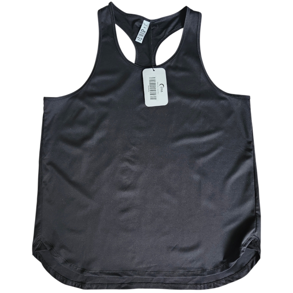 ZYIA Nwt Black Racerback Tank Top
